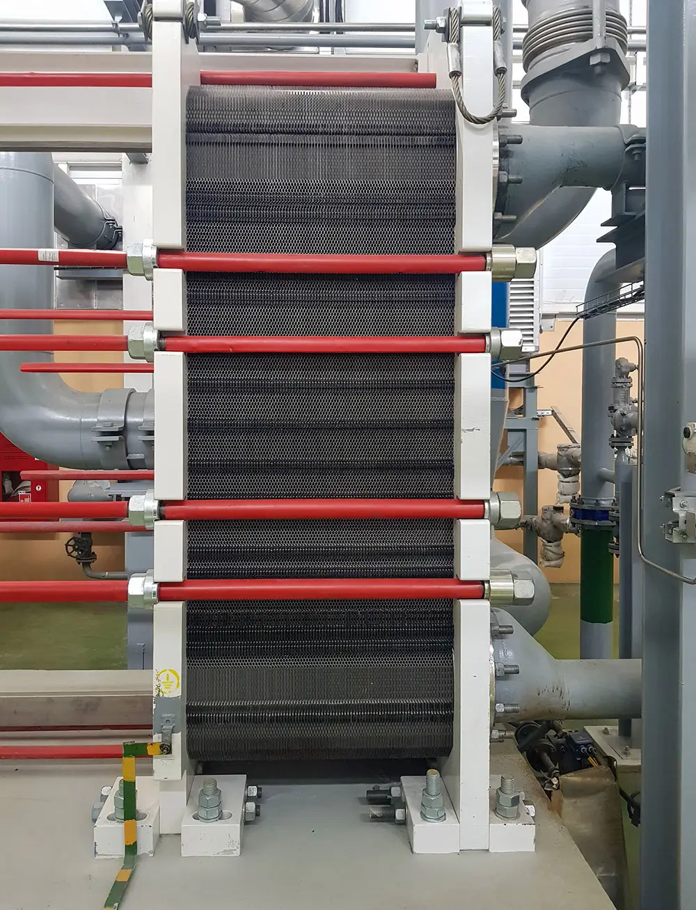 plate heat exchanger system