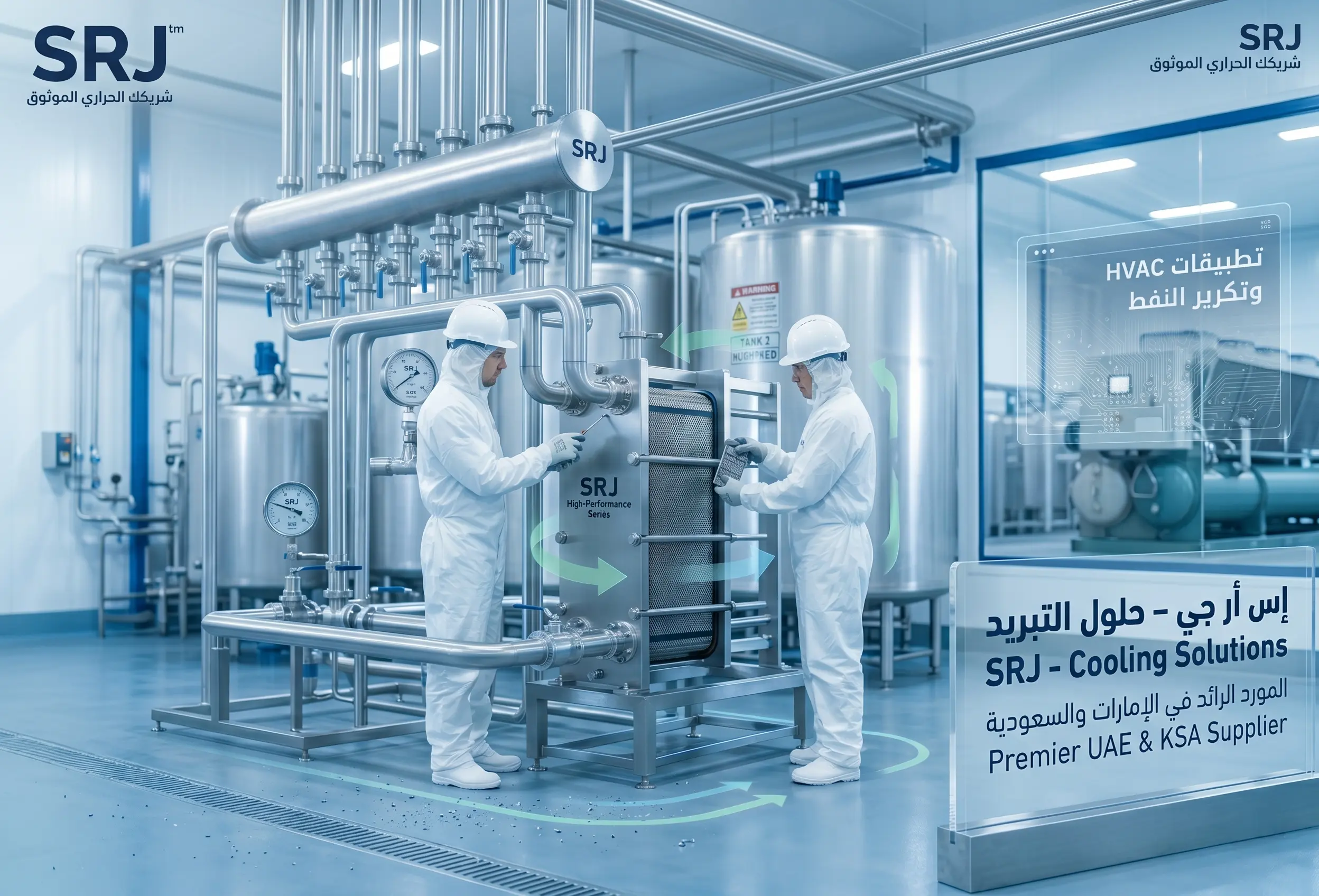 phe heat exchanger supplier UAE Saudi Arabia industrial cooling system