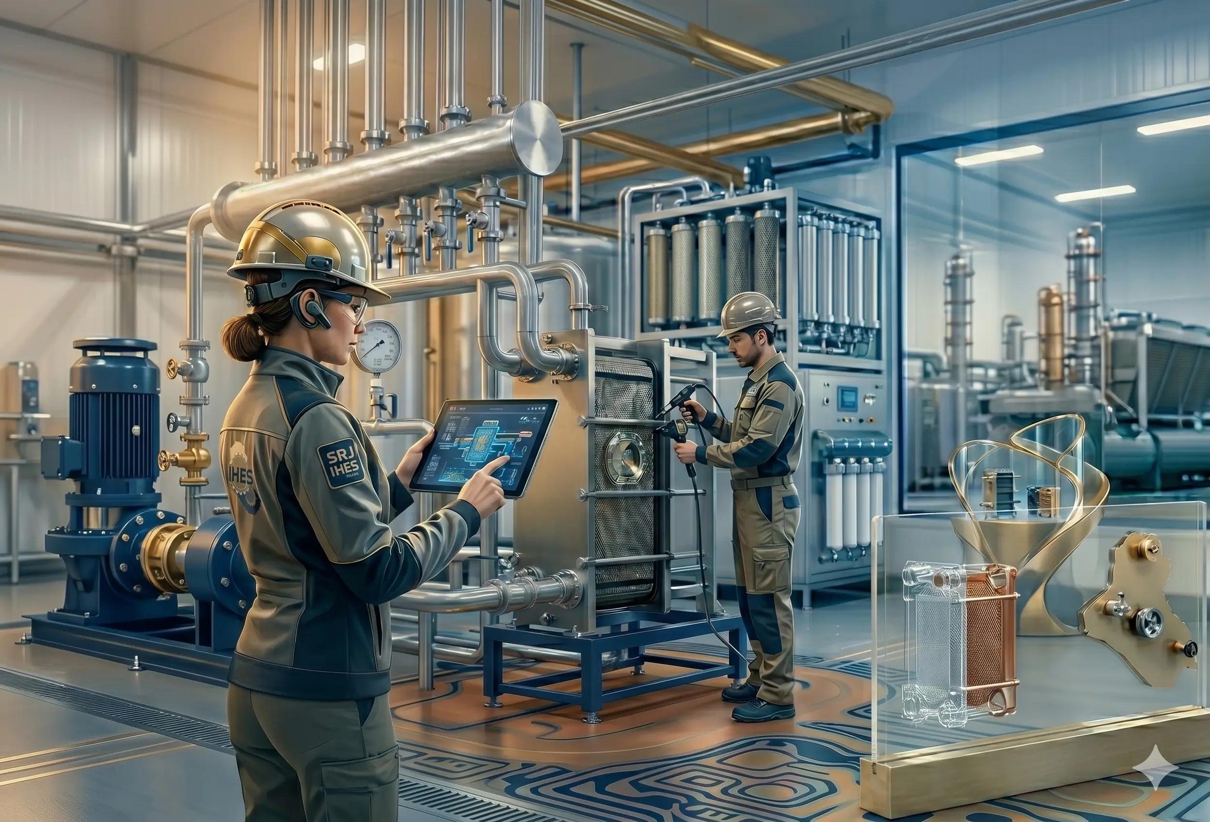 plate heat exchanger supplier iraq industrial refinery oil gas system