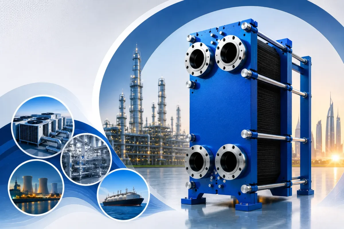 Compabloc Heat Exchanger in Middle East for Industrial Cooling and Process Applications